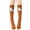 Brown Pony, variant on Kids Knee High Soccer Socks Christmas Gift Socks Boys Girls Novelty Funny Elf Neon Stripe Tube Stockings