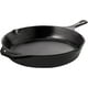 thumbnail image 1 of Sartén de hierro fundido Utopia Kitchen de 26 cm, para chef, pre-sazonada, apta para parrilla, para uso en interiores y exteriores, color negro, 1 of 5