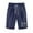 Navy(Print), variant on Patlollav Women's Athletic Shorts, Shorts for Womens Plus Size Summer Print Five Points Cotton Linen Pants