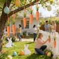 thumbnail image 3 of Klonfd Easter Glow Party Light Up Egg Bunny Carrot Simulation For Centerpiece, 3 of 4