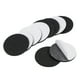thumbnail image 1 of Almohadillas para muebles, almohadillas de fieltro adhesivas de 50mm de diámetro, 3mm de grosor, redondas, negras, 10 piezas, 1 of 6