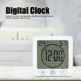 thumbnail image 4 of Con Pantalla Lcd Termómetro Multifuncional, RelOJ Digital En El Hogar, Higrómetro Interior, Termómetro de Baño, Alta Para El Baño Domémico, 4 of 7