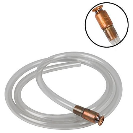Gas Siphon - The Original Safety Siphon - 6 Foot High Grade Hose, 3/4