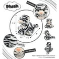thumbnail image 3 of DolliBu Plush Tiger Stuffed Animal - Soft Huggable Squat White Tiger, Adorable Playtime Tiger Zoo Plush, Cute Wildlife Safari Cuddle Gift, Super Soft Plush Doll Toy for Kids & Adults - 8 Inches, 3 of 7