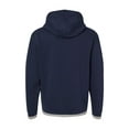 thumbnail image 2 of LAT - The Statement Fleece Hoodie - 6996 - Navy/ Titanium - Size: S, 2 of 2