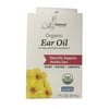 Wallys Natural Organic Ear Oil Drops With Garlic and Mullein, 1 Oz, 2 Pack