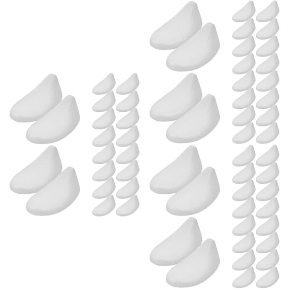 Worgeous 30 Pairs Shoe Shaper Inserts Foam Shoe Inserts Shoe Support Shoe Shape Holder