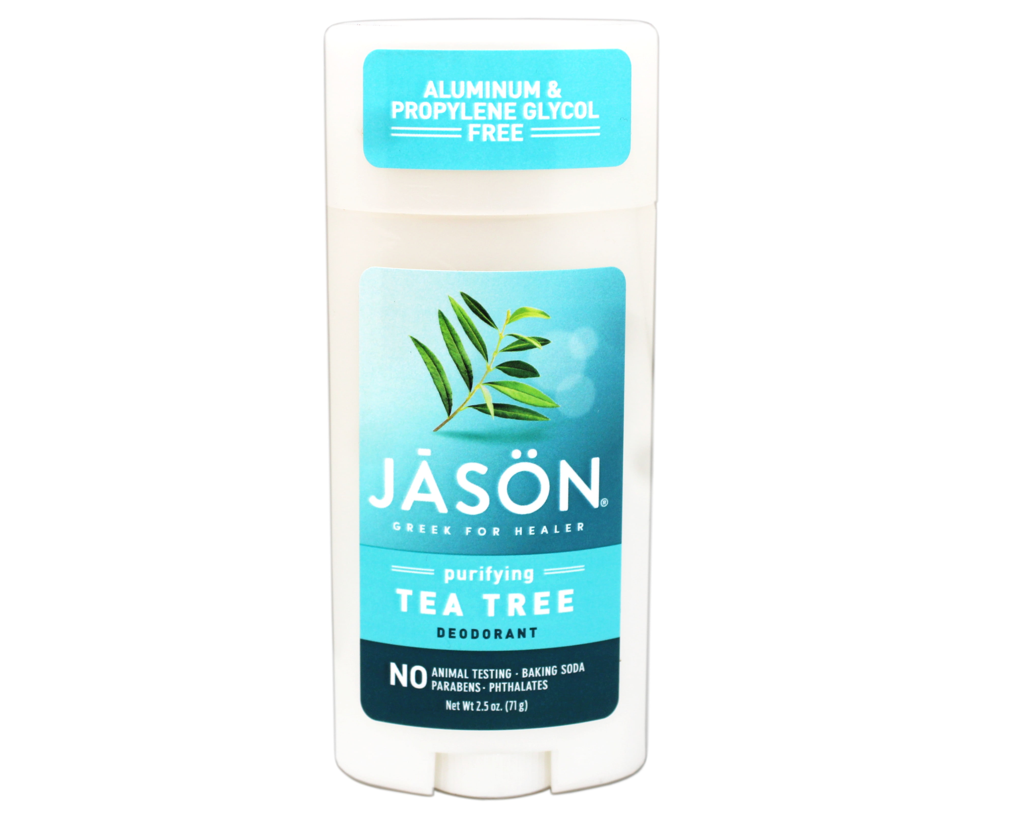 Jason Tea Tree Deodorant Stick 2.5 oz (Pack of 3)