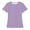 1-Light Purple281, variant on Byoo Toddler Girls Solid Color T Shirt Basic Crewneck Lettuce Trim Short Sleeve Knit Shirt Casual Comfortable T Shirt， Black