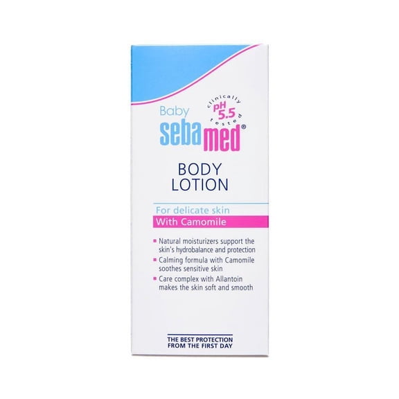 Sebamed Baby Body Lotion- PH 5.5- Camomile & Allantoin- Tested- Sensitive Skin(100ml)