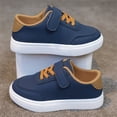 thumbnail image 4 of YunPes Unisex Kids Skate Shoes Hook & Loop Bungee Straps Sneakers Casual Comfortable Low-Top Sport Shoes for Preschoolers & Toddler, 4 of 5