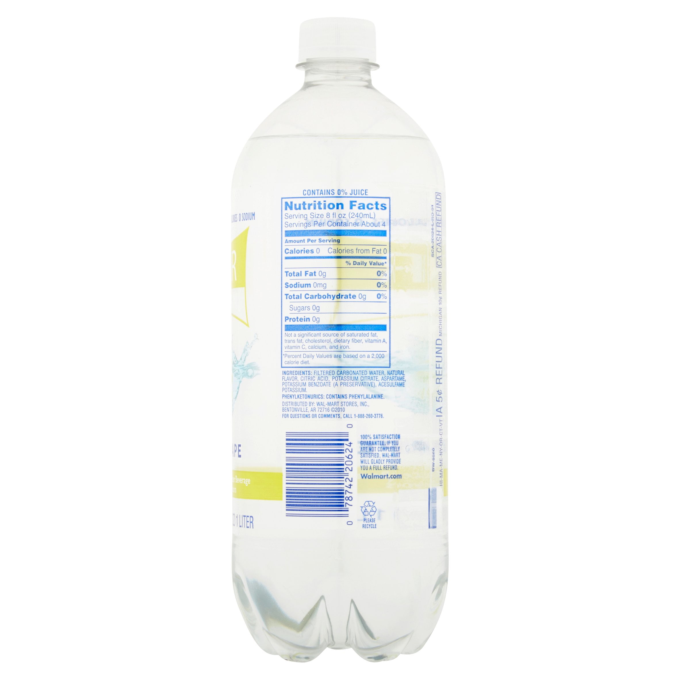 Clear American Sparkling Water Nutrition Facts Nutrition Pics