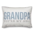 thumbnail image 2 of Creative Products Hero Grandpa 14x20 Spun Poly Pillow, 2 of 3
