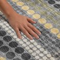 thumbnail image 3 of Addison Rugs Mayfield Premium Machine Washable Transitional Geometric Black Rectangle Rug, 9' x 12', 3 of 8