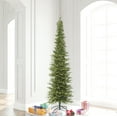 thumbnail image 7 of Vickerman 7.5' Bixley Pencil Fir Artificial Christmas Tree, Warm White Dura-lit LED Lights, 7 of 7
