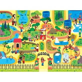 Farm A to Z Puzzle & Playset - Walmart.com