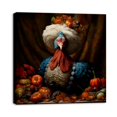 OWNSERIES Thanksgiving Turkey Pattern Canvas Wall Art Paintings for