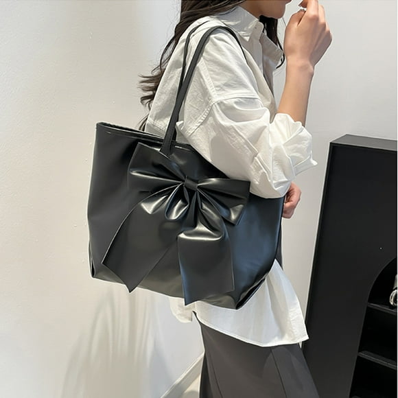 Sokhug Clearance Women Fashion Handbags Purses Wallet Tote Shoulder Bags Casual Crossbody Bags with Big Bow Best Valentine's Day Gift for Ladies Girls
