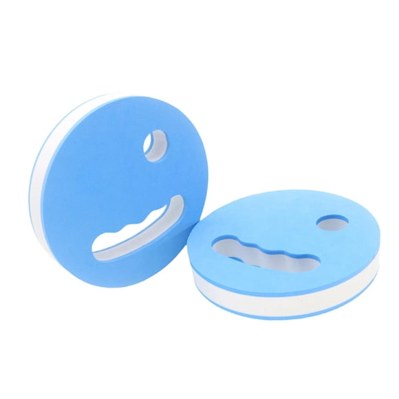 2 discos de ejercicio acuático, equipo aeróbico, agarre ergonómico, accesorios de ejercicio para piscina, resistencia para piscina, pesas de agua EVA