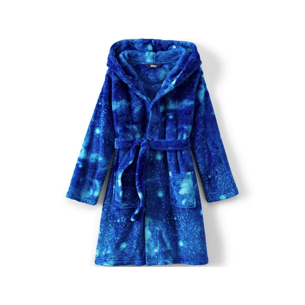 Lands' End Kids Fleece Hooded Robe