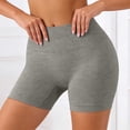 thumbnail image 4 of DHFJKG High Waisted Yoga Shorts Women Workout Seamlesss Tummy Control Buttery Soft Breathable Shorts For Running Athletic Gym Versatile Bottoms, 4 of 6