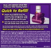 Kaboom Scrub Free! Continuous Clean with OxiClean 3-Pack Refill
