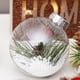 thumbnail image 3 of ¡No Te Lo Pierdas!, Adornos navideños Juego de bolas navideñas rellenas de nieve de 8 cm/16 PET Adornos para árbol de Navidad Akmoler, 3 of 4