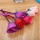 thumbnail image 2 of 24 Pieces Rose Flower Pens Artificial Rose Pens Novelty Flower Writing Ballpoint Pens Blue Ink Pens for Kids Adults School Office Stationery Supply Va, 2 of 5