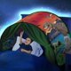thumbnail image 4 of Bed Mosquito Net Bed Canopy Starry Dream Tent Bed Folding Light-blocking Tent Indoor Dream Decoration, 4 of 5