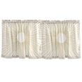 thumbnail image 7 of Yayeee Kitchen Curtains Tier Set of 2 Light Filtering 57"x24" Over Sink Window Panels, Sunshine, 7 of 7