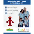 thumbnail image 5 of Sesame Street Elmo Cookie Monster Abby Cadabby Men's Women's Matching Family Hawaiian Button Down Shirt Men's Small, 5 of 5