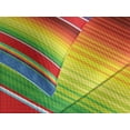 thumbnail image 4 of Ambesonne Rainbow Quilted Bedspread Set 3 Pcs, Mexican Pattern, King Size, Multicolor, 4 of 5