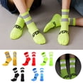 thumbnail image 1 of Fusipu 1 Pair Men Women Reflective Cycling Socks Breathable Sweat Absorption Mesh Long Socks Elastic Soft Riding Sports Socks for Daily Wear, 1 of 7