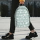 thumbnail image 2 of Easygdp White Swan Mochila Ligera de 15 Pulgadas para Estudiantes, Mochila Cómoda para la Escuela y Viajes, Correas Ajustables, 2 of 6