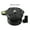 Black-3/8 inch, variant on Tripod Leveling Base with Offset Bubble Level Aluminum Alloy Leveler Adjusting Plate with 1/4" Thread or 3/8" Thread