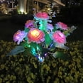 thumbnail image 2 of Maytalsory Multi-purpose Solar Light For Enhancing Garden Aesthetics Used For Paving Paths Or Highlighting yellow, 2 of 6