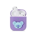 thumbnail image 4 of BT21 Cartonn BTS Funny Cookie AirPods 1/2 Auriculares Bluetooth Anti-Caída Silicona Suave Funda De Protección De Con Gancho, 4 of 4