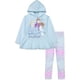 thumbnail image 1 of Conjunto para Niñas Pequeñas Disney Frozen Sudadera con Capucha y Leggings Azul 3T, 1 of 9
