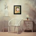 thumbnail image 4 of Jeffrey, Jillian 12x14 Black Modern Framed Museum Art Print Titled - Antique Rose II, 4 of 5