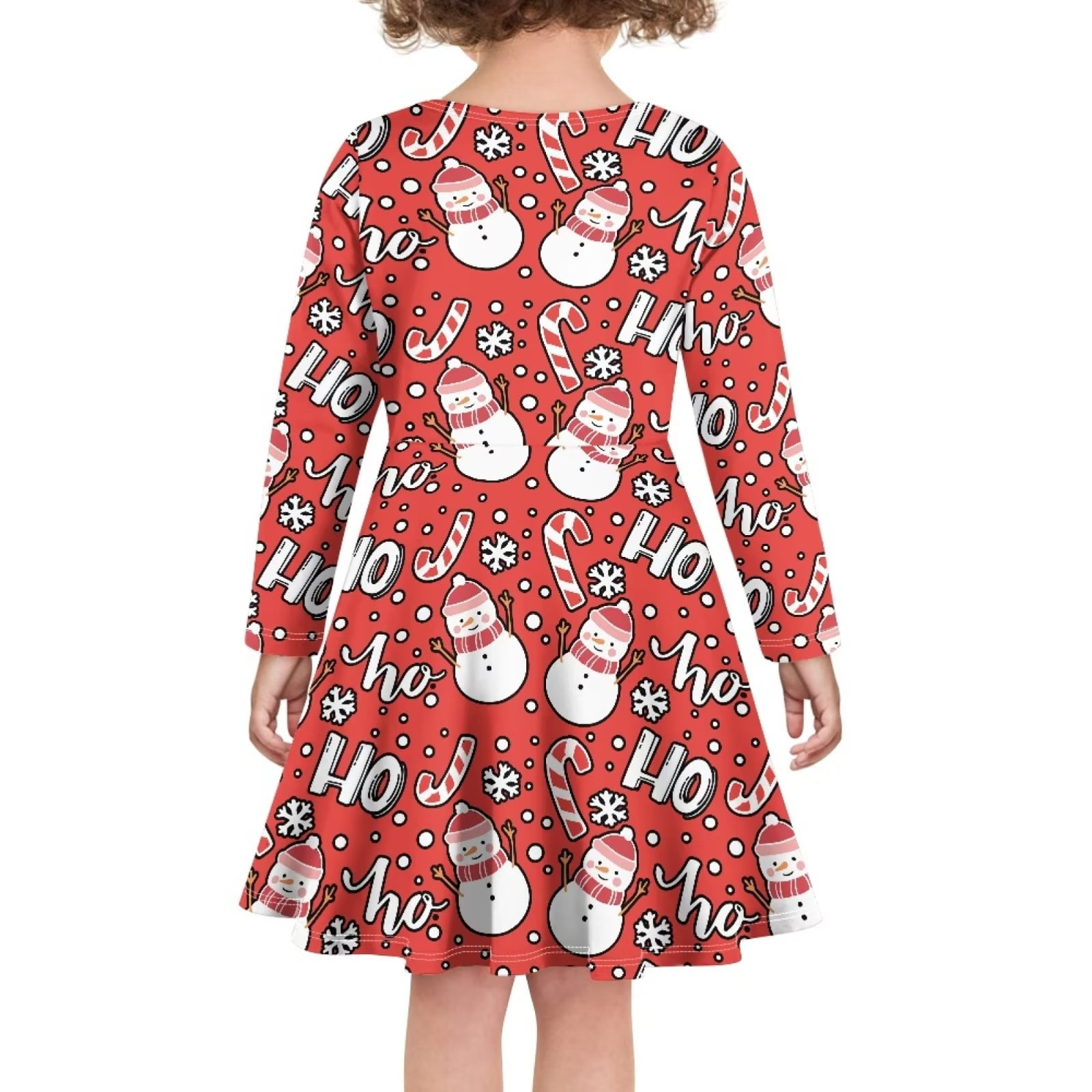 christmas dress skater No Boundaries Santa Claus Skater Dress, Women's