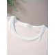 thumbnail image 3 of Camiseta de moda para mujer "Mamá reza": cuello redondo informal, manga corta, ligera y transpirable, ideal para primavera, verano y otoño. Ideal para mujer, deportiva e informal., 3 of 6