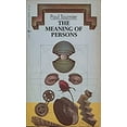 thumbnail image 1 of Pre-Owned The Meaning of Persons (English and French Edition) (Unknown) 0060803045 9780060803049, 1 of 1