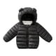 thumbnail image 2 of Gibobby Abrigos de invierno para bebés y niñasAbrigo cálido para niños al libre a de viento para bebés, chaqueta para niños pequeños con capucha, abrigo (Negro, 2-3 Años), 2 of 4