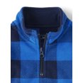 thumbnail image 5 of The Children's Place Toddler Boys Fleece Winter Quarter-Zip Jacket, Sizes 2T-5T, 5 of 6