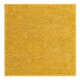 thumbnail image 2 of Unique Loom Everyday Shag Collection Area Rug - Solid (5' Square Yellow), 2 of 5