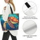 thumbnail image 3 of Fotbe Sea Turtle in Coral Bolsa Tote Estética de Lona con Estampado para Mujer - Bolsa Reutilizable de Hombro Casual para Vacaciones, Compras, Trabajo y Gimnasio, 3 of 8