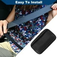 thumbnail image 7 of Unique Bargains Car Four Seasons Padding Pad Shoulder Pad Seat Belt Pad Cover 30cm Black, 7 of 7