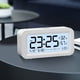 thumbnail image 5 of Reloj electrónico digital con pantalla LED, reloj electrónico estéreo con pantalla digital, despertador con función de repetición, cambio de 12/24 h, reloj despertador con cuenta regresiva., 5 of 7