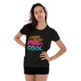 thumbnail image 4 of Funny I Used to Be Cool Mom Minivan Womens Fitted Plus Size Graphic Tee Brisco Brands 2X, 4 of 5