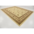 thumbnail image 6 of Unique Loom Voyage Collection Area Rug - St. Louis (10' x 13' Rectangle Cream/Brown), 6 of 7